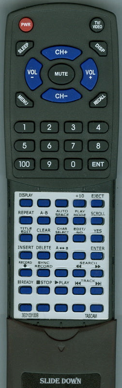 TASCAM RC32 Replacement Remote – Remotes.net