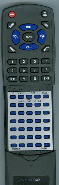 INSIGNIA RT07640DW17A Replacement Remote