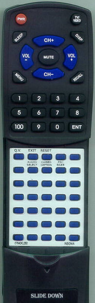 INSIGNIA NSRTV32 Replacement Remote