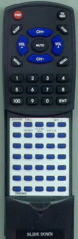 ORION TV2501A Replacement Remote