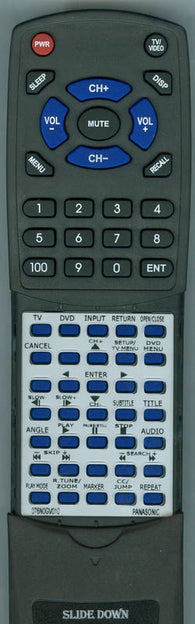 PANASONIC 076N0GV010 Replacement Remote