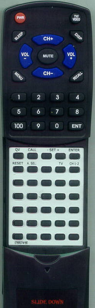 EMERSON TC1973D Replacement Remote