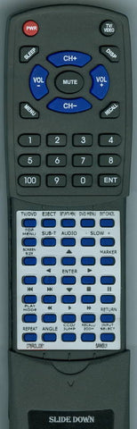 SANSUI SLEDVD244 Replacement Remote