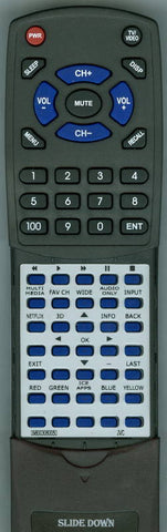 JVC SP55M-C Replacement Remote