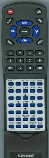 INSIGNIA RT1062108 Replacement Remote