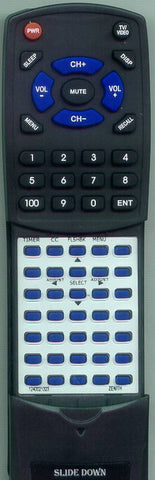 ZENITH SC3492Z Replacement Remote