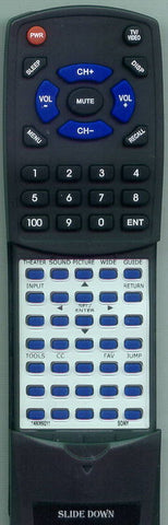 SONY KDL26N4000 Replacement Remote