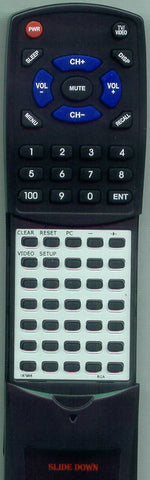 RCA E13165FH Replacement Remote