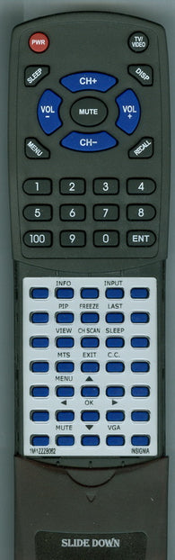 INSIGNIA RT1MI1ZZZB062 Replacement Remote