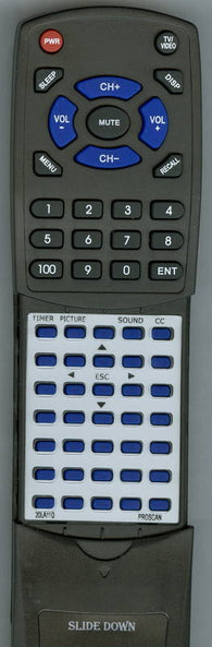 PROSCAN RT20LA11Q Replacement Remote