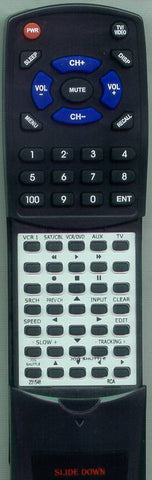 RCA RT231546 Replacement Remote