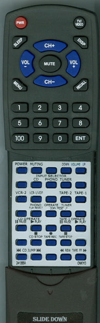 ONKYO TX88 Replacement Remote