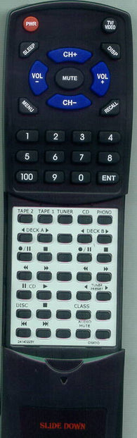 ONKYO TX903 Replacement Remote