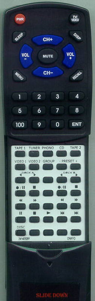 ONKYO RT24140329Y Replacement Remote