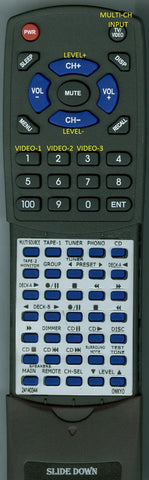 ONKYOINSERT ASV640 Replacement Remote