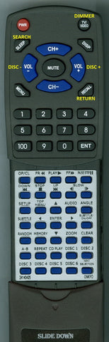 ONKYOINSERT DV601 Replacement Remote