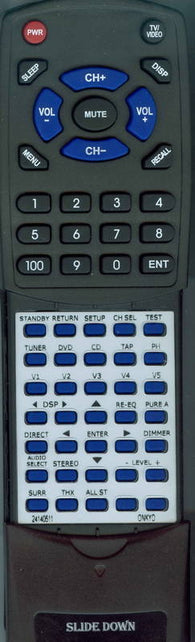 ONKYO TX-NR900 Replacement Remote