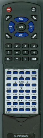 ONKYO HTR820 Replacement Remote