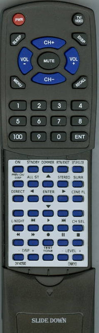 ONKYO RT24140590 Replacement Remote