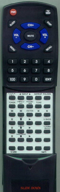 ONKYO 24140660 Replacement Remote