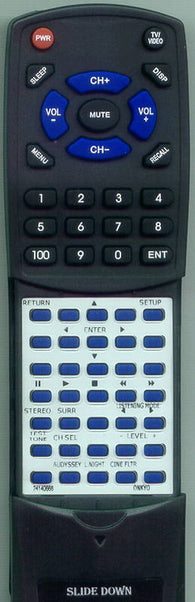 ONKYO HTR640 Replacement Remote