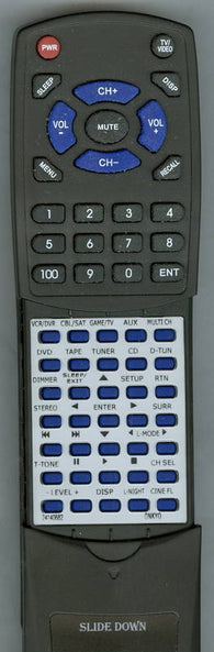 ONKYO TXSA8560 Replacement Remote