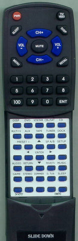 ONKYO HTSP904 Replacement Remote