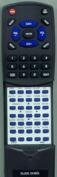 ONKYO HTS6100 Replacement Remote