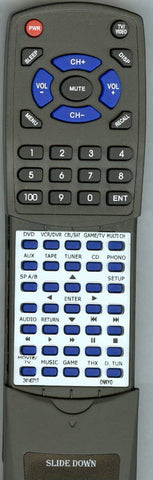 ONKYO TXSA706 Replacement Remote