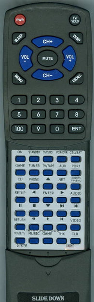 ONKYO TXNR1007 Replacement Remote