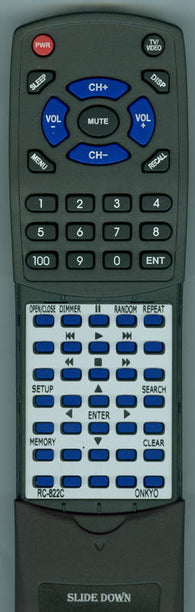 ONKYO RT24140822 Replacement Remote