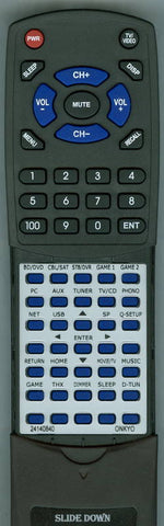 ONKYO TX-NR3010 Replacement Remote