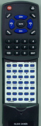 PHILIPS 42PF9631 Replacement Remote