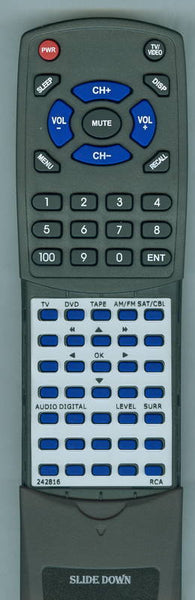 RCA RT2250 Replacement Remote