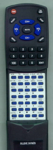 RCA RT2360BK Replacement Remote