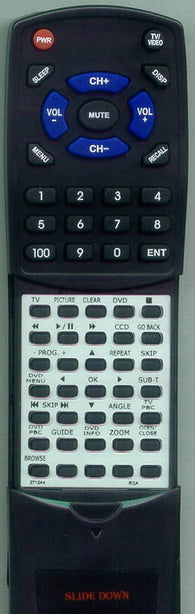 RCA 20F510TDA Replacement Remote