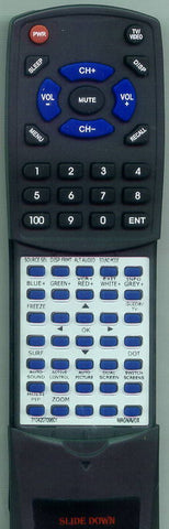 MAGNAVOX 34PW9817 Replacement Remote