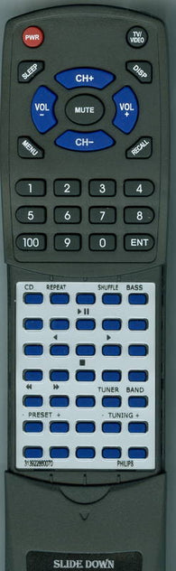 MAGNAVOX AZ2055 Replacement Remote