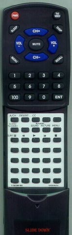 MAGNAVOX 27TS57C101 Replacement Remote