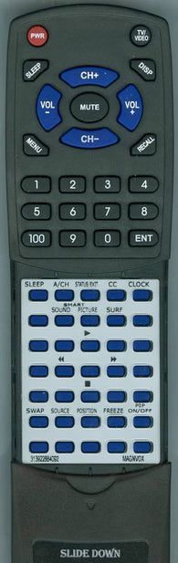 MAGNAVOX 313922884092 Replacement Remote