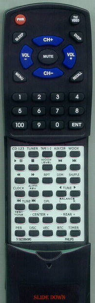 MAGNAVOX FWP880 Replacement Remote