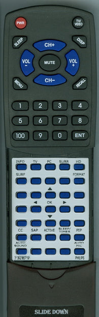 MAGNAVOX 313923807191 Replacement Remote