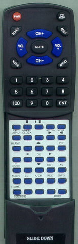 PHILIPS 50PL9200D Replacement Remote