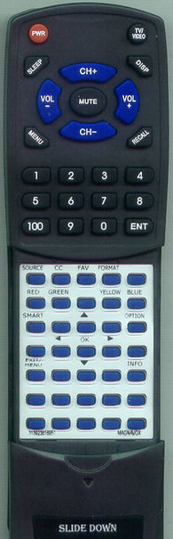 MAGNAVOX 47MF439B Replacement Remote