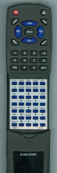 INSIGNIA NSDVD1 Replacement Remote