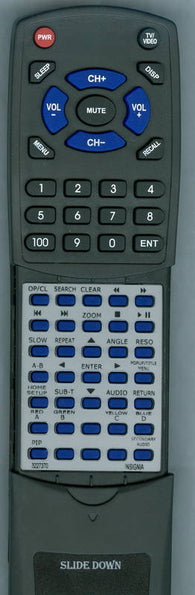 INSIGNIA NSWBRDVD2 Replacement Remote