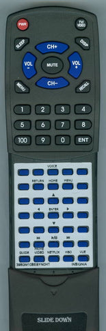 INSIGNIA 398GM10BEBYN0HT Replacement Remote