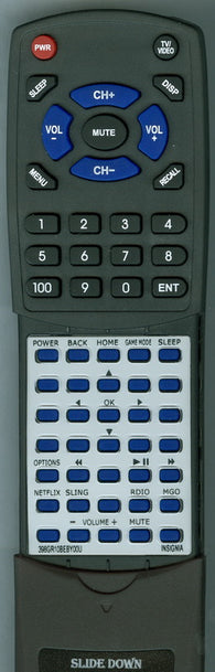 INSIGNIA NS-32DR310CA17 Replacement Remote