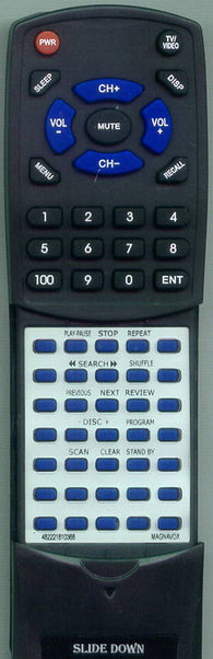 MAGNAVOX CDC792 Replacement Remote