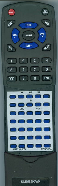 MAGNAVOX 313914852912 Replacement Remote